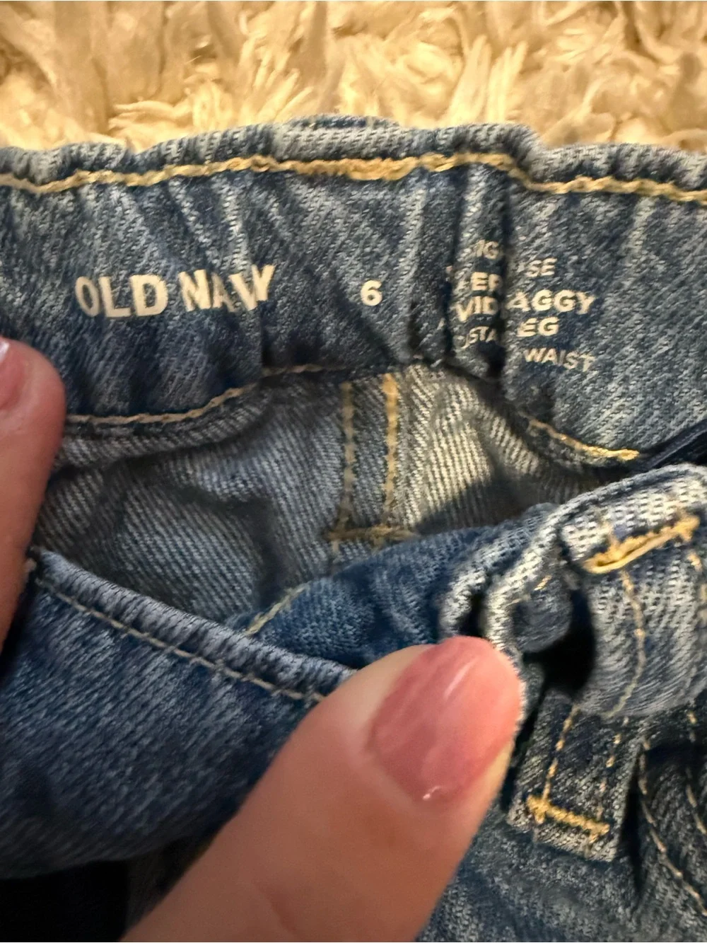 Girls' Blue Denim Jeans - Heart Patch & Two-Tone Styles